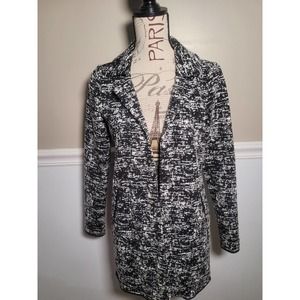 Dana Buchman small black and white jacket